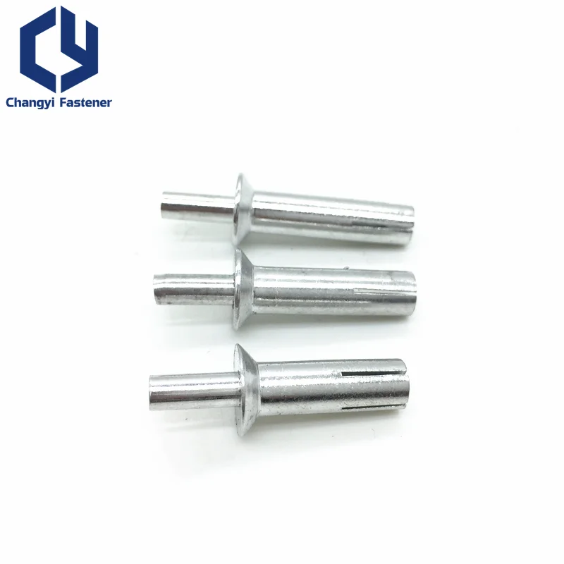 OEM Stainless Steel 304 316 Drive Rivet Full Aluminum Countersunk head Hammer Drive Pin Rivets