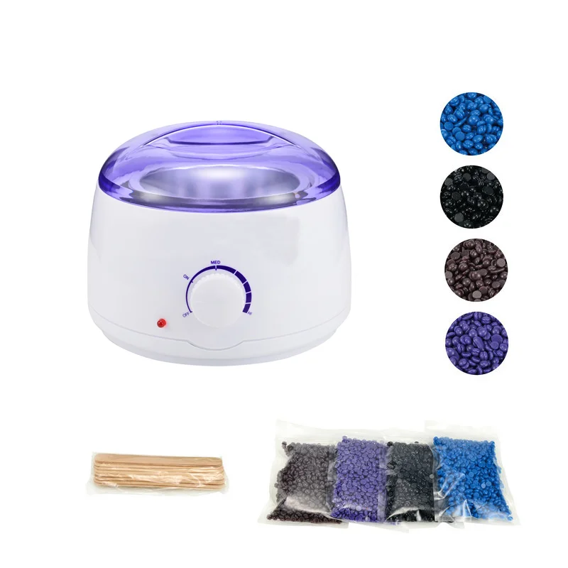 Selling China factory wholesale wax 100 hair removal electric wax heater professional epilator waxing LOGO custom
