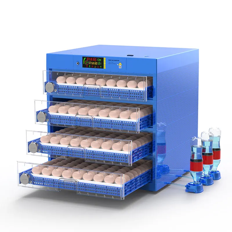 200 Capacity Automatic Poultry Chicken Duck Goose Pigeon Quail Egg Incubator For Sale