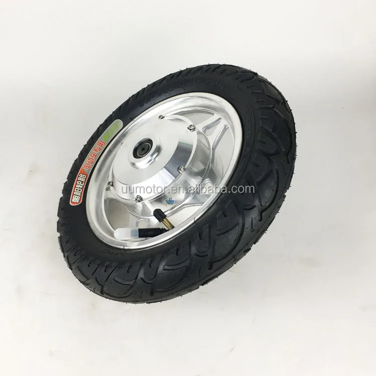 M 12inch compact brushless geared dc hub motor for electric scooters with hall sensors
