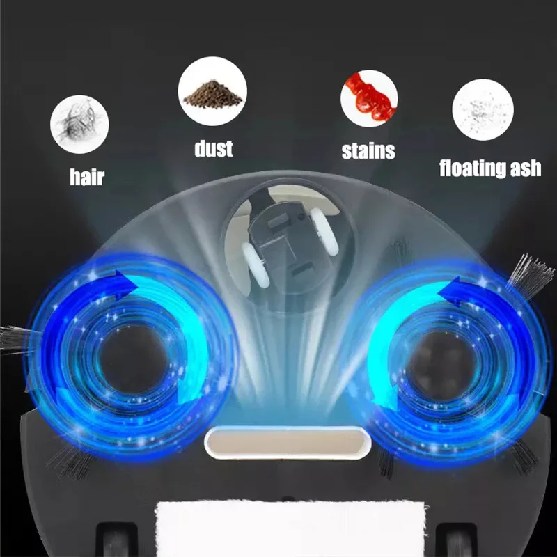 Smart Mopping Robot Vacuum Cleaner Wet Mop Automatic Robot Vacuum Cleaner