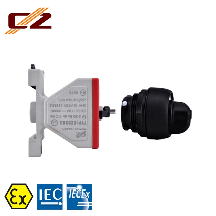 IECEX and ATEX Certified Industrial Explosion Proof Rail Mounting 200k Ohm Potentiometer Variable Resistor