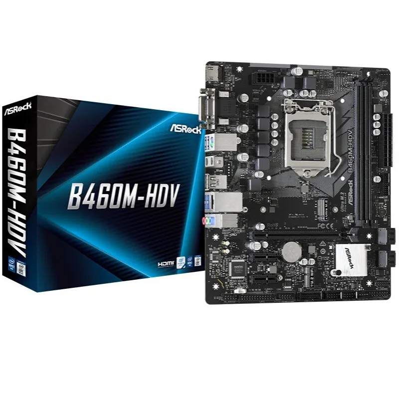 Asrock B460 Motherboard B460M-HDV gaming mainboard LGA 1200