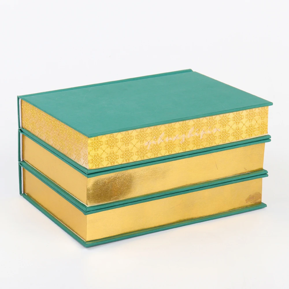 Wholesale Book Shelf Fashion Designer Decorative Hardcover Textured paper cover finish Coffee Table Books Decor Books