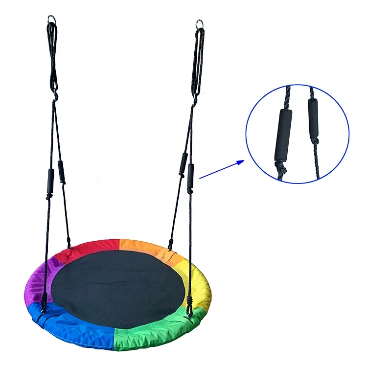 Multi-color Children Baby Round Swing Nest Set Hanging from Tree