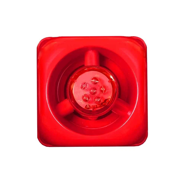 Indoor Or Outdoor Automatic Waterproof Fire Alarm Equipment Stroboscopic Siren