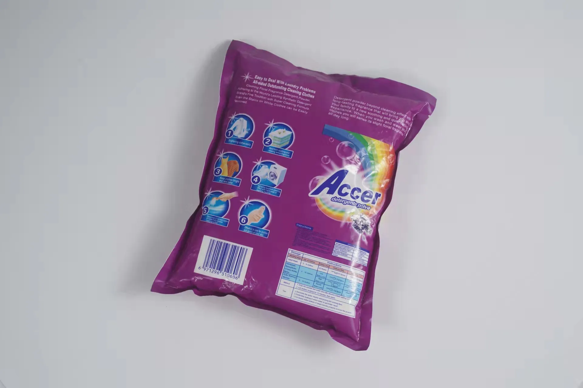 Famous Brand With Softener Best Sell Good Smell Laundry India OriginDetergent Powder Manufacturer High Quality Washing Powder