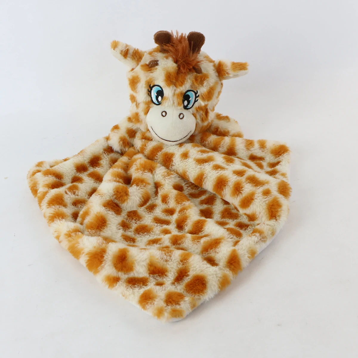 Cartoon baby comfort ODM to sample custom design sleep doll animal skin friendly sleep bear soothing towel plush  toy