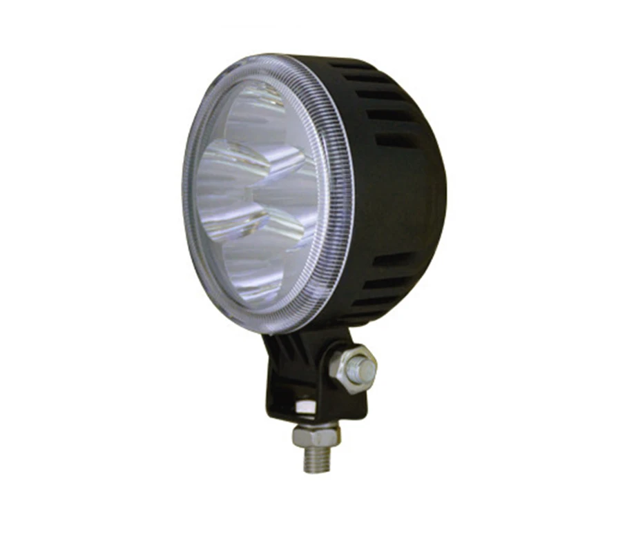 Work Lamp For Jeep Compass Car LED Bulb  Fog Light Lens Angel Eye Daytime Running Light 10-60V