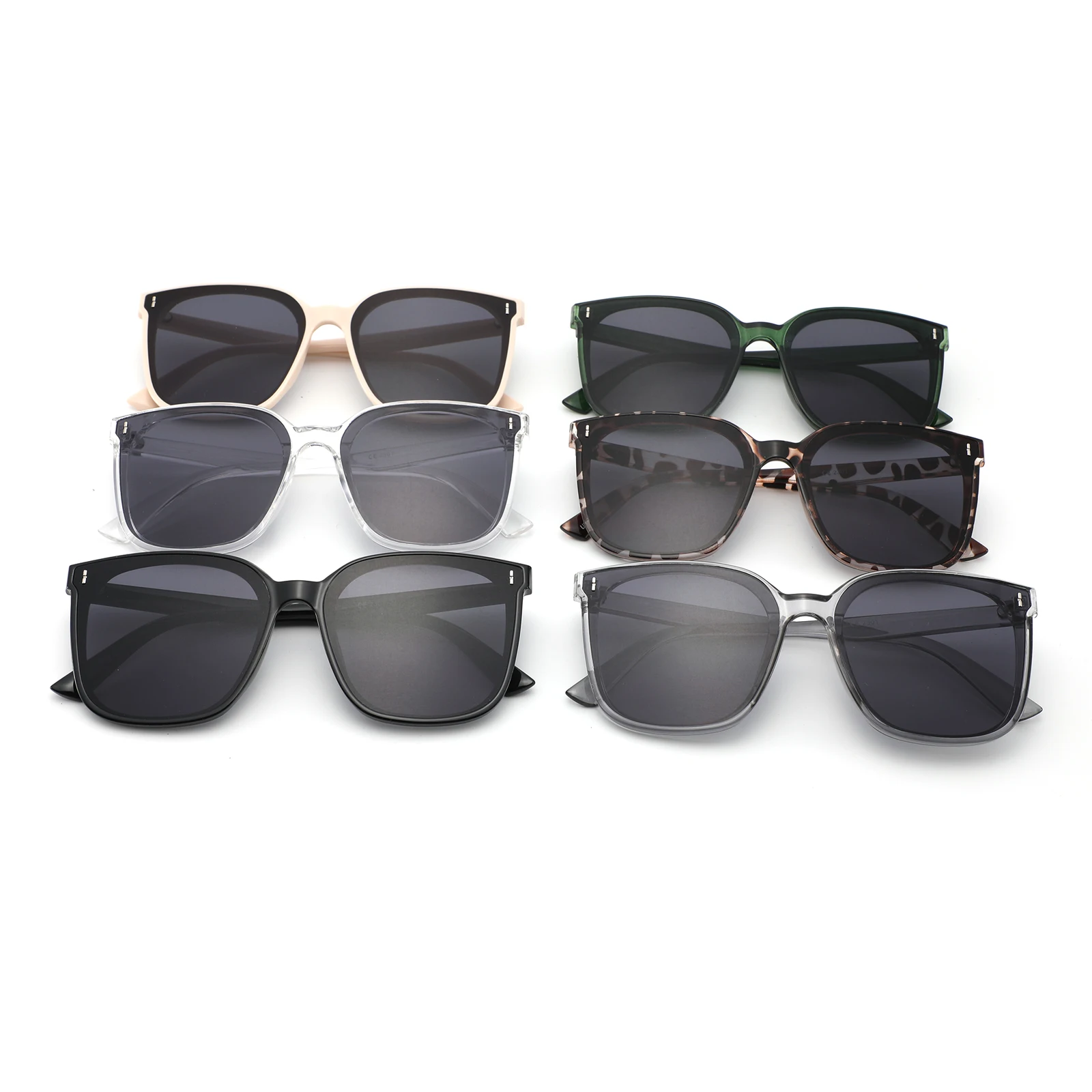 Hot Selling Large Square Fashion Wholesale sun glasses Cat.3 UV400 Lens Sunglasses for Women