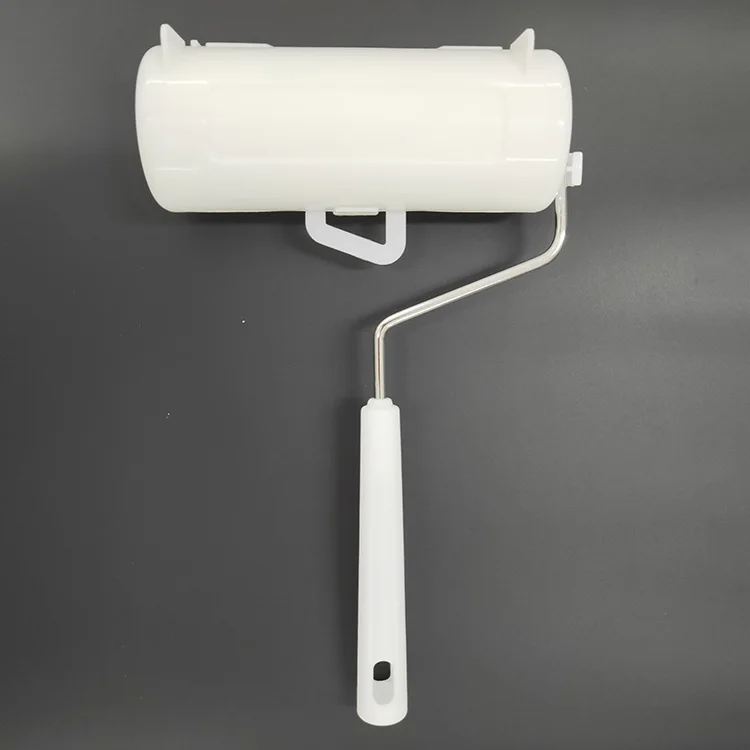 Ролики липкие с короткой ручкой для удаления пыли и шерсти домашних животных, ролик для удаления ворса с клейкой бумагой