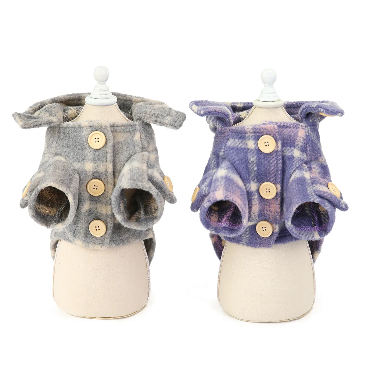 dog clothes autumn and winter new windbreaker pet clothes winter warm cotton coat
