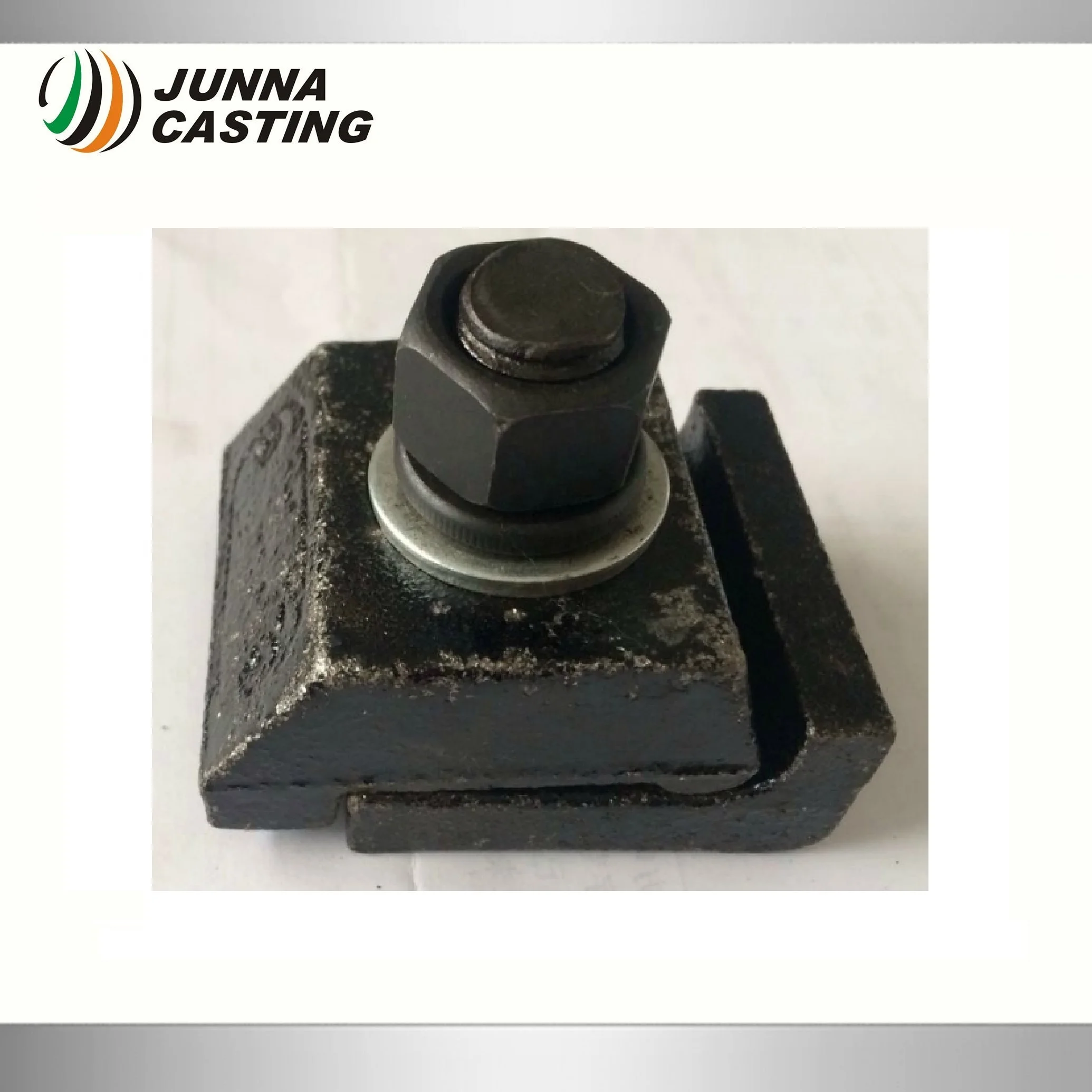 
ASTM A36 Steel Rail Fastener Railway Retainer Rail Retainer 