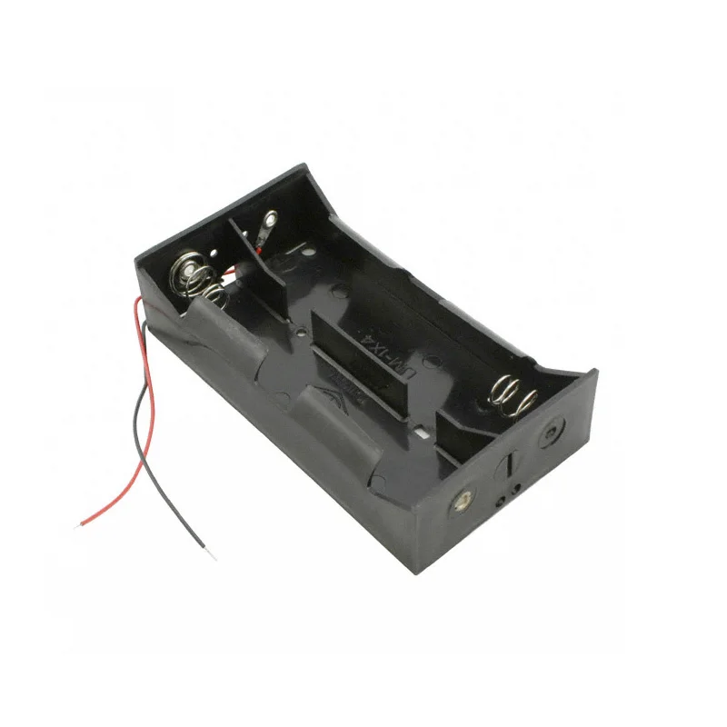 Plastic Black 6V 4 D cell battery holder
