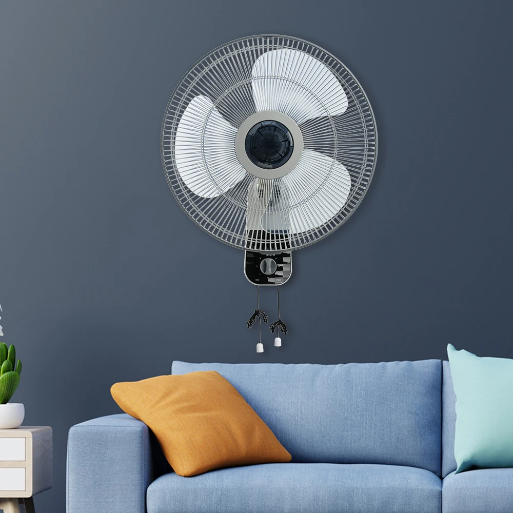 Корея Япония лидер продаж 16-дюймовый настенный вентилятор с 3-скоростным механическим управлением новый стиль для ресторана