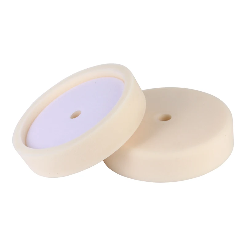 car polishing sponge buffing pads   car buffing and polishing foam pad, recessed car buffing pad