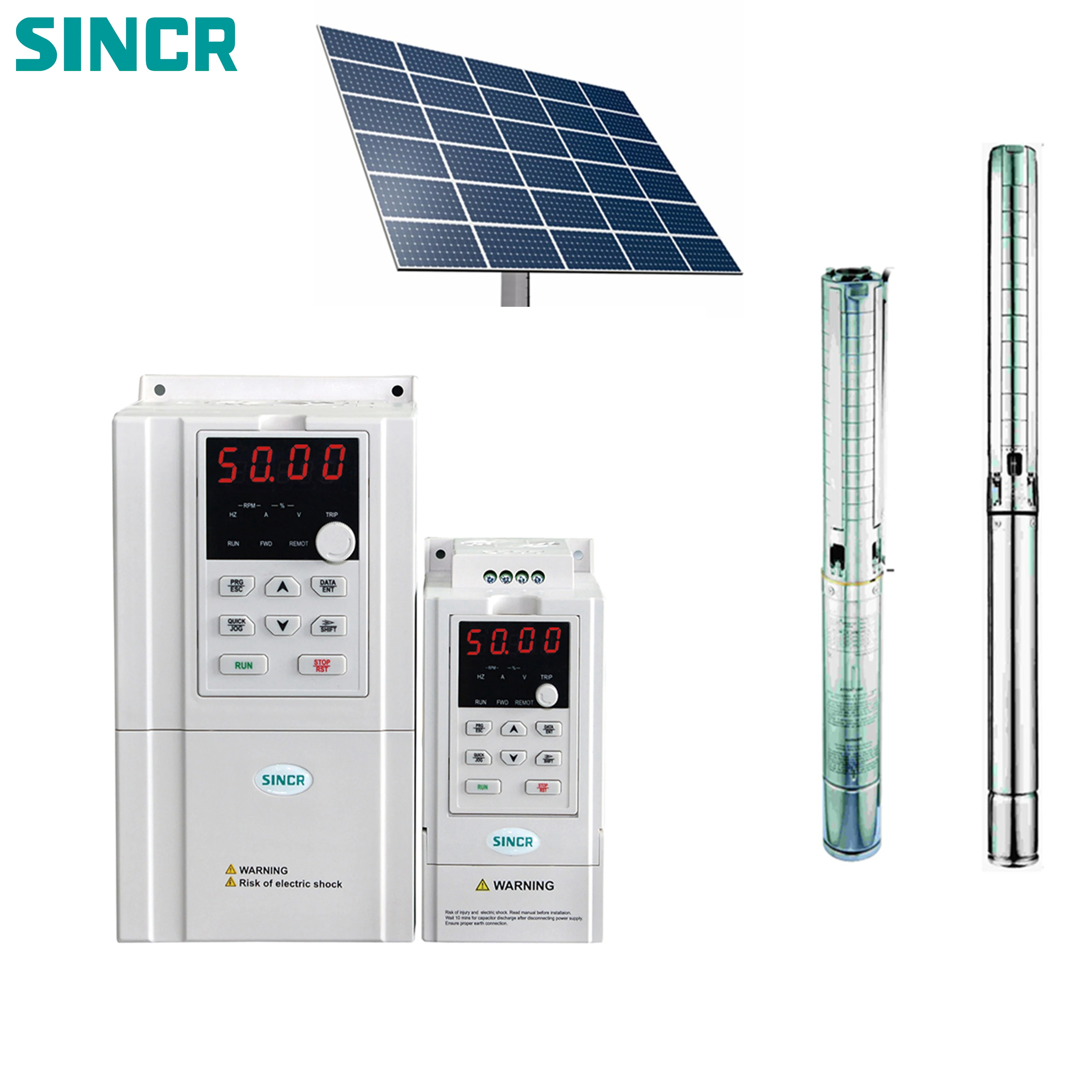 Solar Pump Inverter For Agriculture High Voltage Single Phase Three Phase