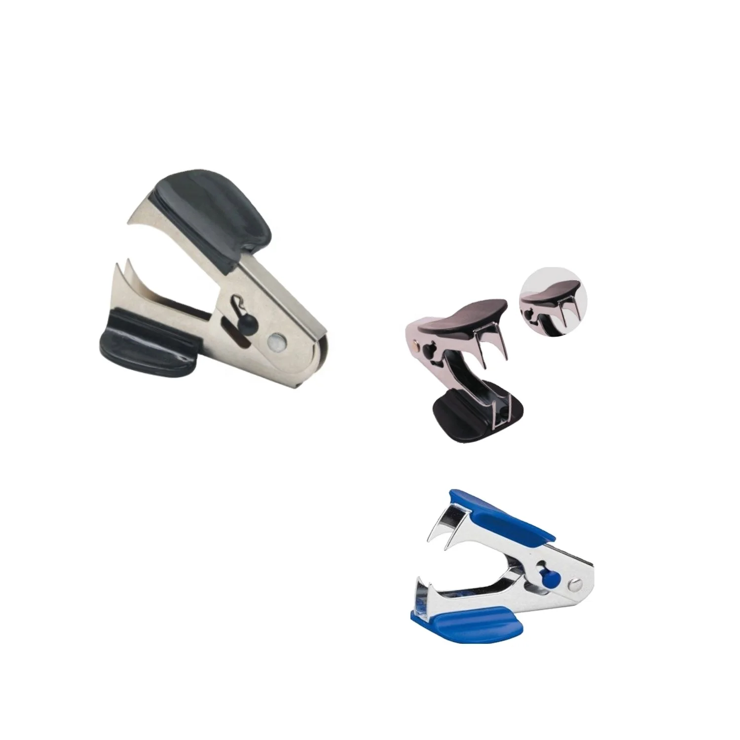 wholesale hand held mini pliers plastic metal novelty staple remover  for office school home promotion