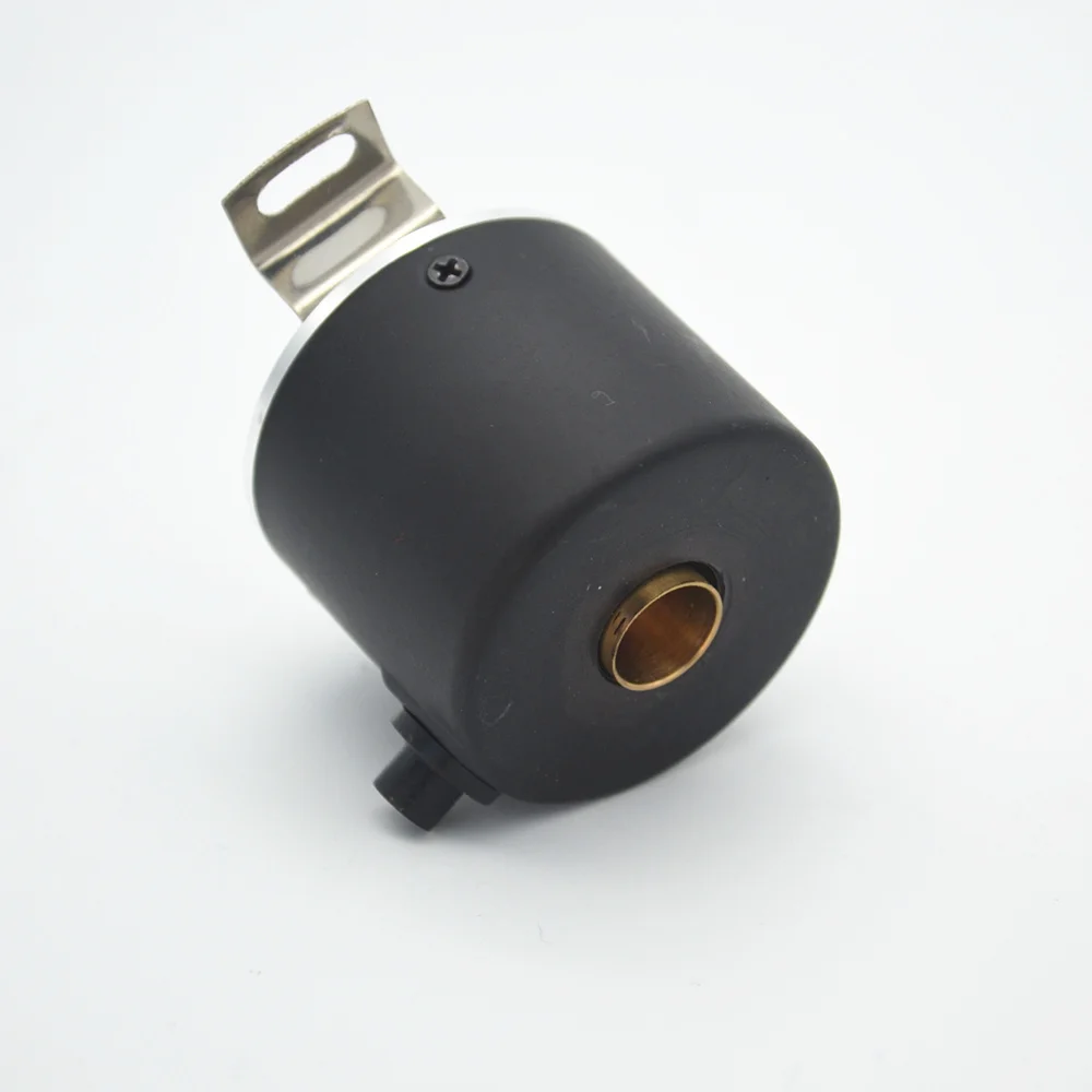 10mm hollow shaft rotary encoder motor dc 5V NPN Output 3600 P/R incremental rotary encoder