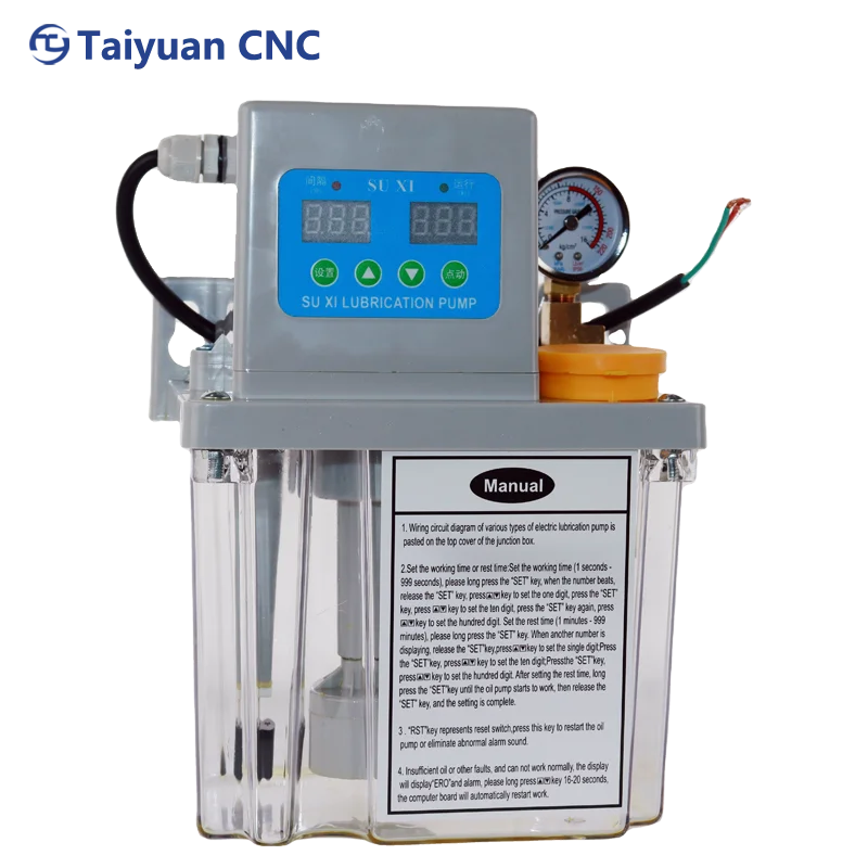 2L wheel pump Electric Automatic Hydraulic Lubrication Oil Pump Automatic CNC machine tool accessories lubricating oil electric
