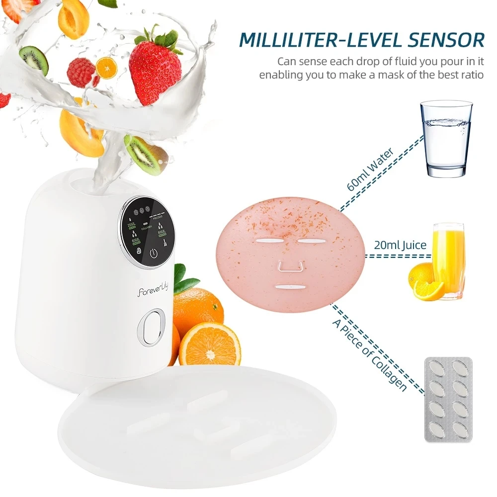 Home Use Smart DIY Face Beauty Equipment Facemask Kit Automatic Fruit Mask Machine Face Mask Maker