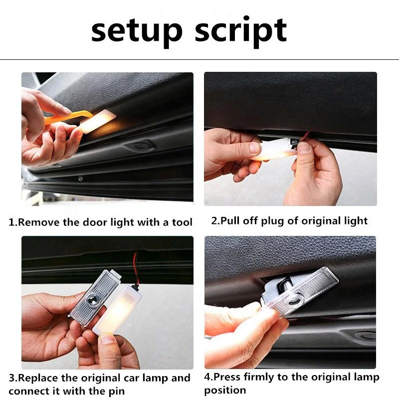 Car Door Light Led Logo For Bmw 4 5 7 Series X1 X5 Z8 528i E39 E53 E52 E70 E71 E72 F56 F30 M M5 Ghost Shadow Welcome Lamp