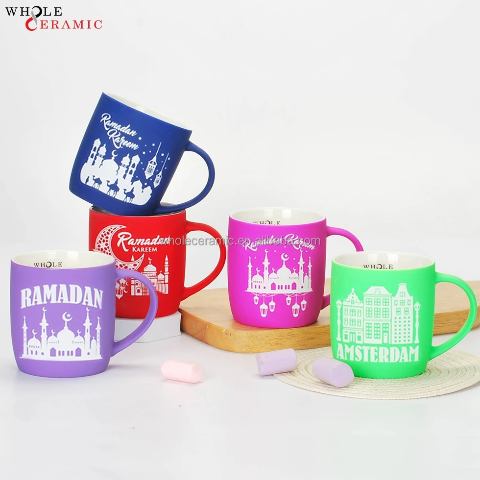 Original Customizable Stoneware Coffee Mug With Logo 16 Oz White Lego