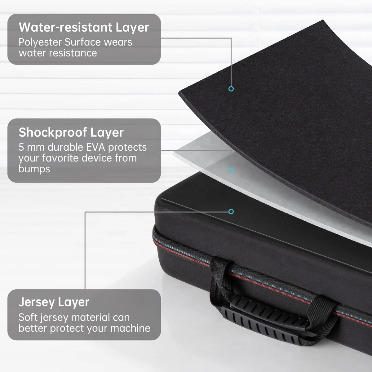 Custom Hard Shell Colorful Laptop Waterproof Cover Box Case For HP Ladies Leather EVA Laptop Computer Case Bag For Men Women