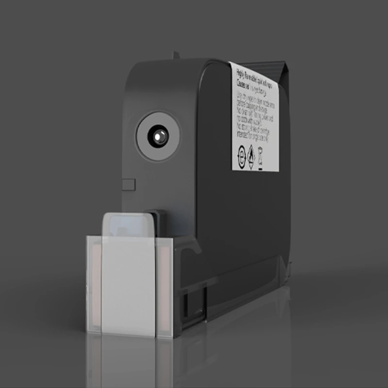 2024 MASIJET New Black 1/2 Inch 12.7mm Ink Cartridge TIJ Inkjet Printer Specific for Manufacturing Plants