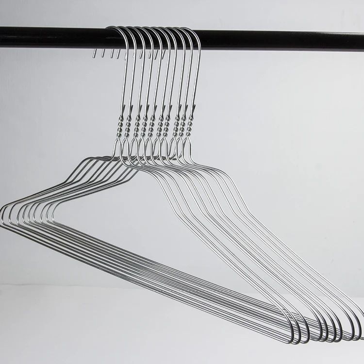 Metal Zinc coating wire hangers for laundry shop