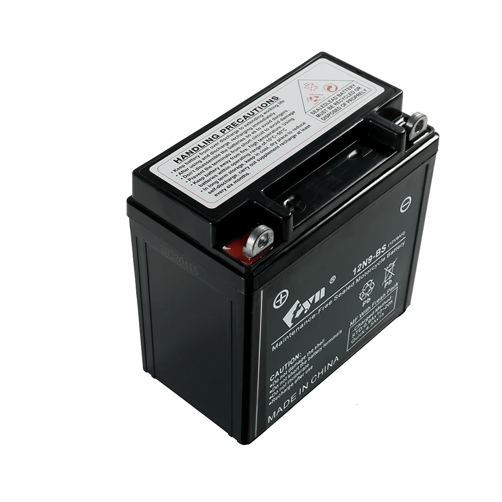 12N7L-BS YTX7A-BS 12N9-BS  motorcycle battery