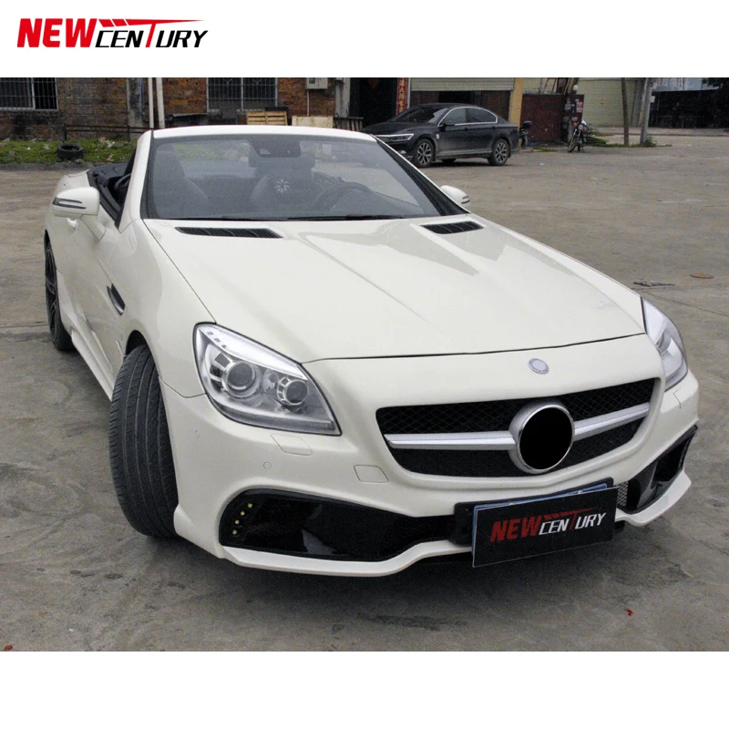 Refit the Wald style body to surround WALD the LED light bumper for Mercedes Benz 2011-2015 SLK r172