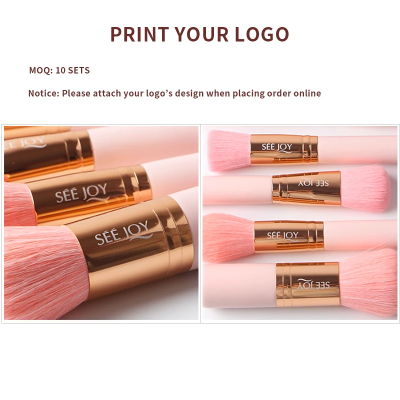 A Full Set of the Young Girl Heart Soft Hair Makeup Brush