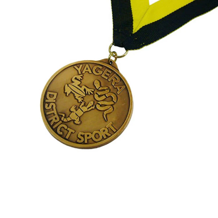 Silver Stainless Steel Polished Irregular Zinc Alloy Custom Trophies Metal Running Sport Sports Medal Display