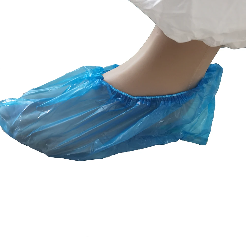 Selling Water Proof Overshoes Factory Direct Disposable Non Woven Cpe Shoe Cover With Best Quality And Low Price