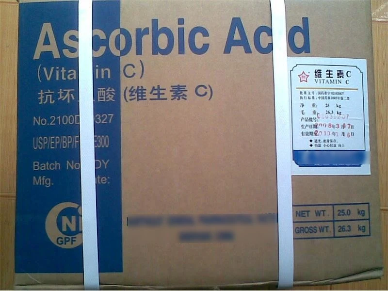 Hot Selling Food Antioxidant Vitamin C Powder Cas No: 134- 03-02