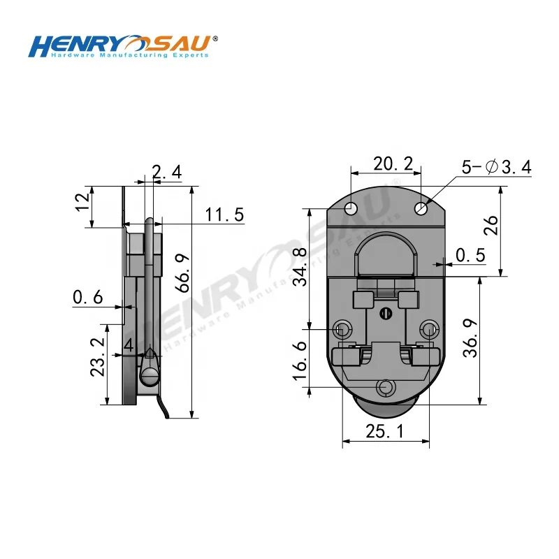 over centre latch fashion suitcase  buckle toggle latch lock metal truck toolbox slam latch locks for briefcase