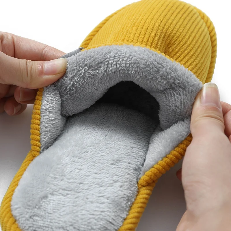 JOGHN OEM ODM female plush fuzzy winter memory foam house slippers for guests pantoufles sleeper shoes chinelos mop Fur slippers