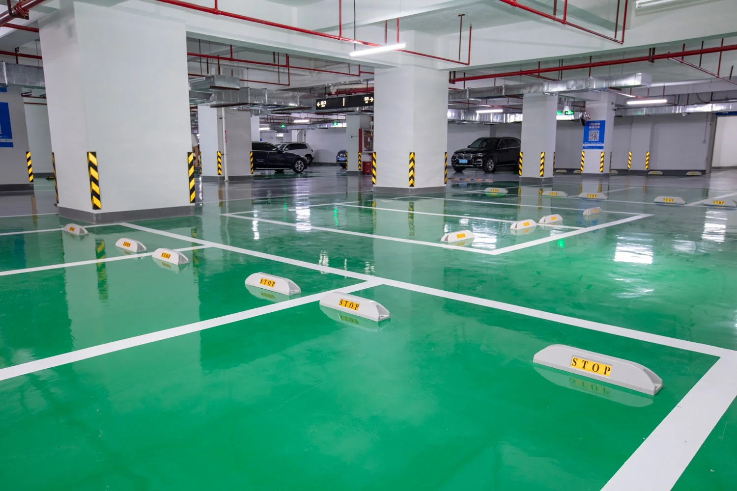 Aluminum Alloy Wheel Stopper Car Parking Blocks