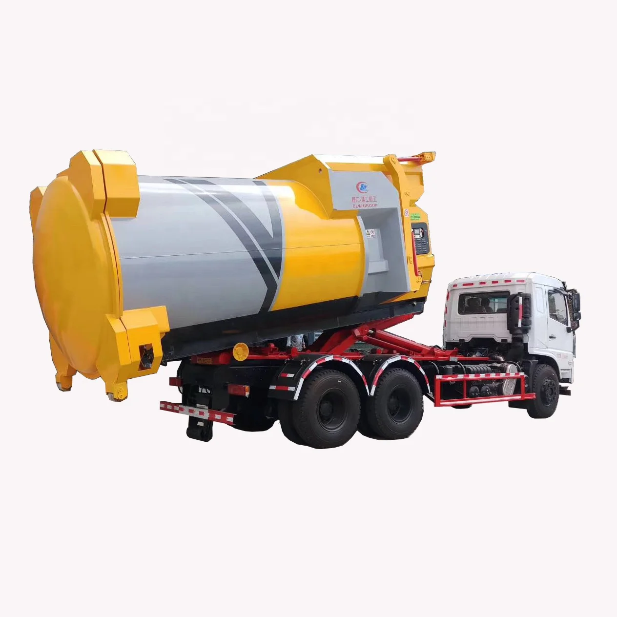 Hot sale 10T 12T 12000 Liters  Hook Lift Refuse /garbage Truck for roll off container
