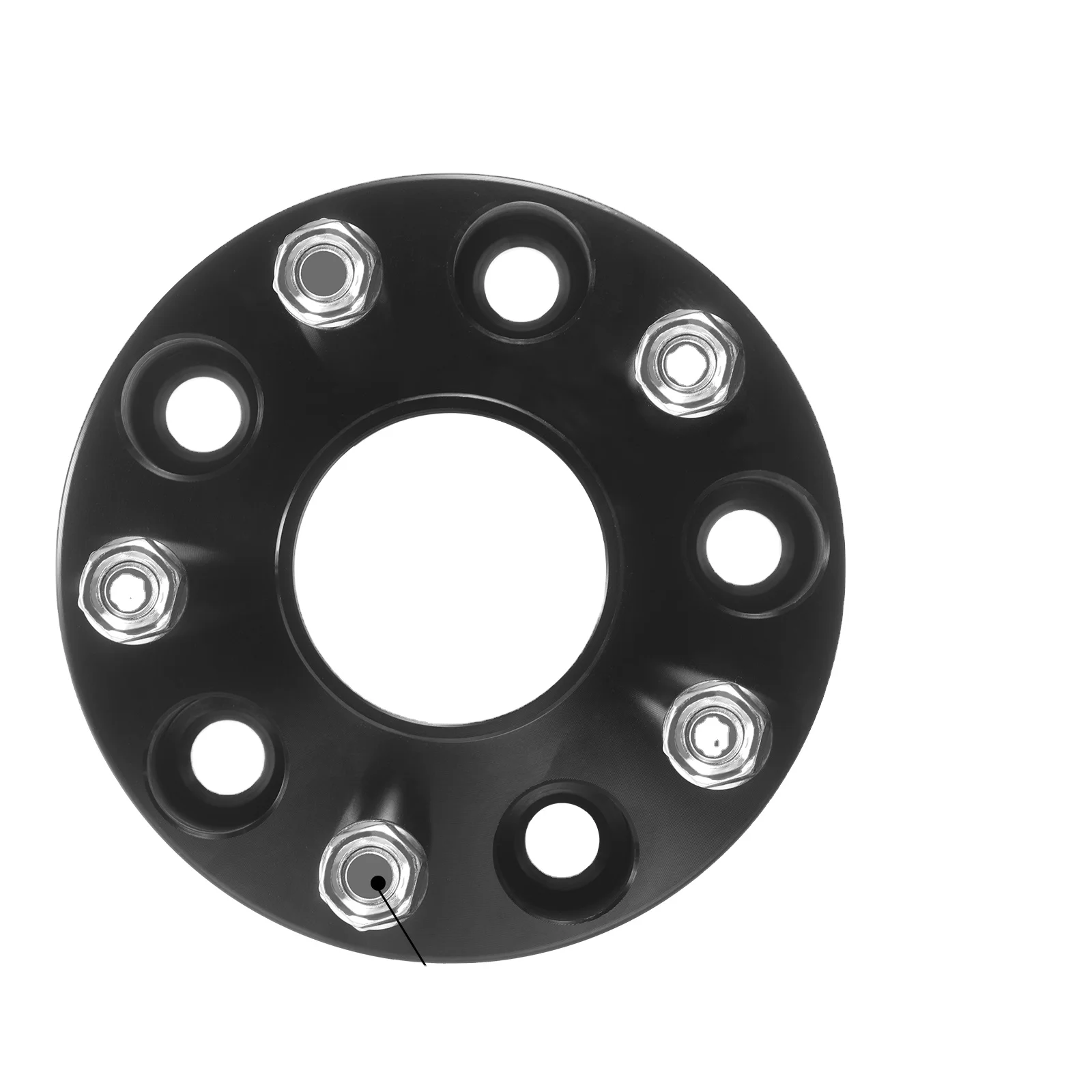 For 2018-UP Jeep Wrangler JL & Rubicon &Sahara &2020-UP Gladiator JT 5x5 Bolt Pattern 1.75 inch Thick Aluminum Wheel Spacer Pair