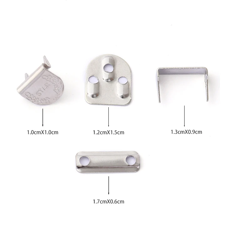 Wholesale metal stainless steel patterned trousers metal hook button trousers hook suppliers