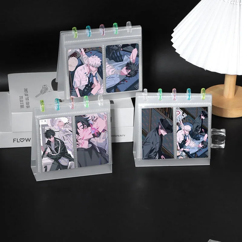Small Family Table Flip 3 Inch 3.5 Inch Disc Pp Photo Album Picture Holder Book Stand Desktop Displaying Folder Scrapbooking