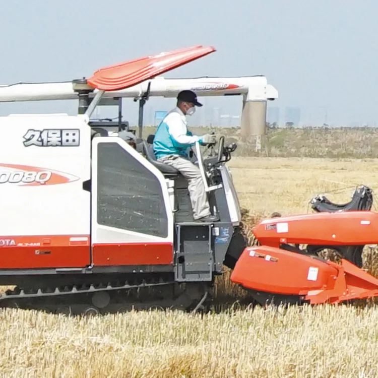 Уборочный комбайн KubotaPRO1008Q Kubota цена в Индии небольшой уборочный для риса и