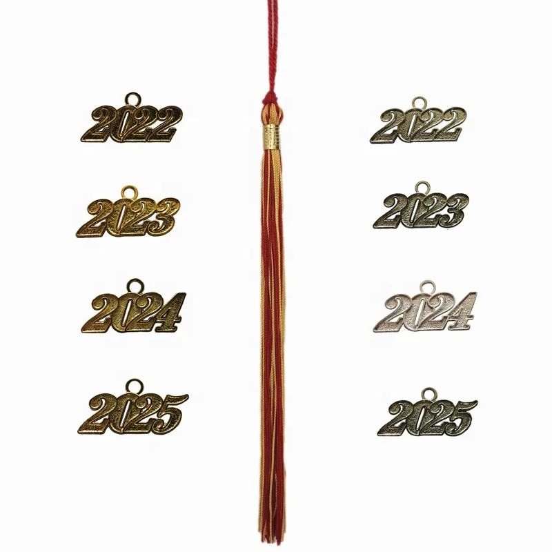 Green/Royal blue /white  multicolor Color  Graduation Tassels   tassels for graduation