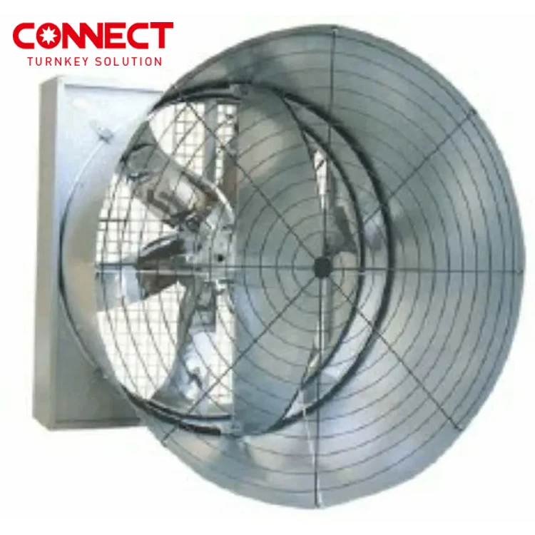 36inch 40inch 50inch Industrial Cooling Fan Butterfly Type Greenhouse and Poultry House Ventilation Exhaust Cone Fan