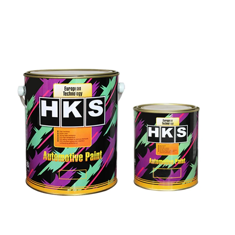 China Leading Automotive Paint Brand HKS Auto Body Colors Refinish Car Paint Provide Free Samples And Color Chart