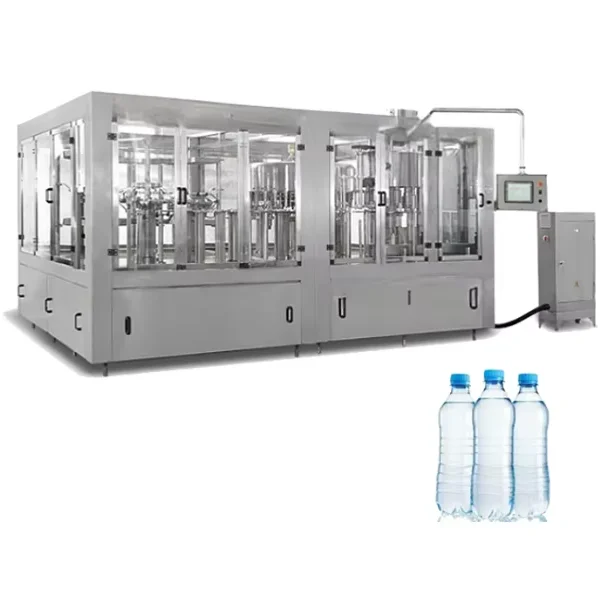 New Mineral Drinking Water Bottle Water Making Machine Electric Automatic Filling Plant Line Beverages Glue Shampoo Gear Core
