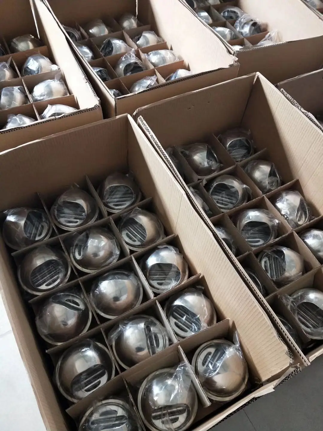 Rising xiamen custom made stainless steel ducting cap