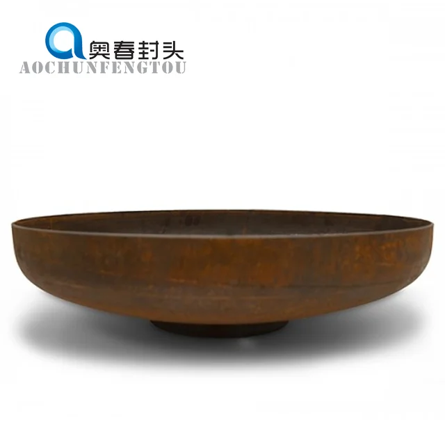 Factory price BBQ fire bowl corten steel 80cm fire pit